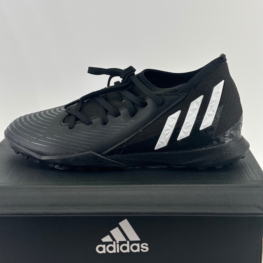 Adidas Predator Edge.3 TF J Youth Size 6 Black Soccer Cleats GZ2895 New Turf